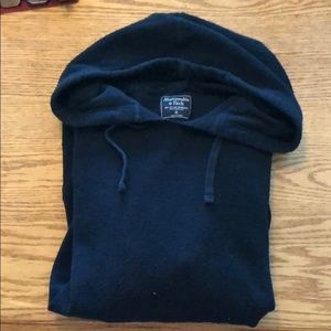 Abercrombie & Fitch navy blue XL hoodie EUC